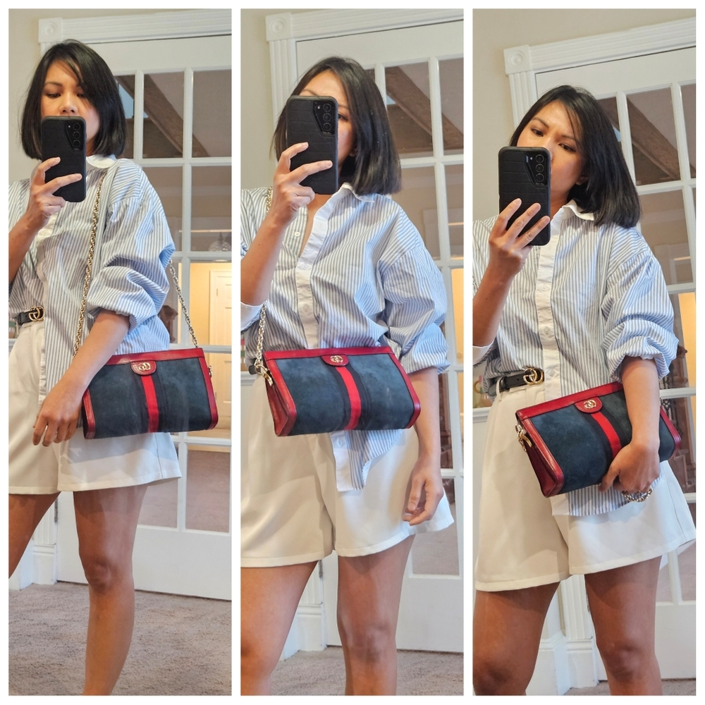 Authentic Gucci GG Ophidia Shoulder Bag #4213M - Picture 3 of 7